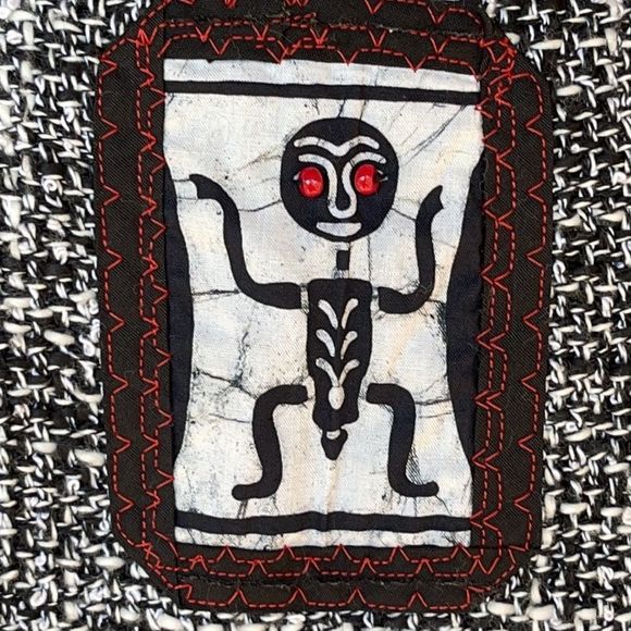 Judi Gaston Hand Woven Contemporary Fibers Fabric Art Skirt & Blazer Set - Picture 10 of 16